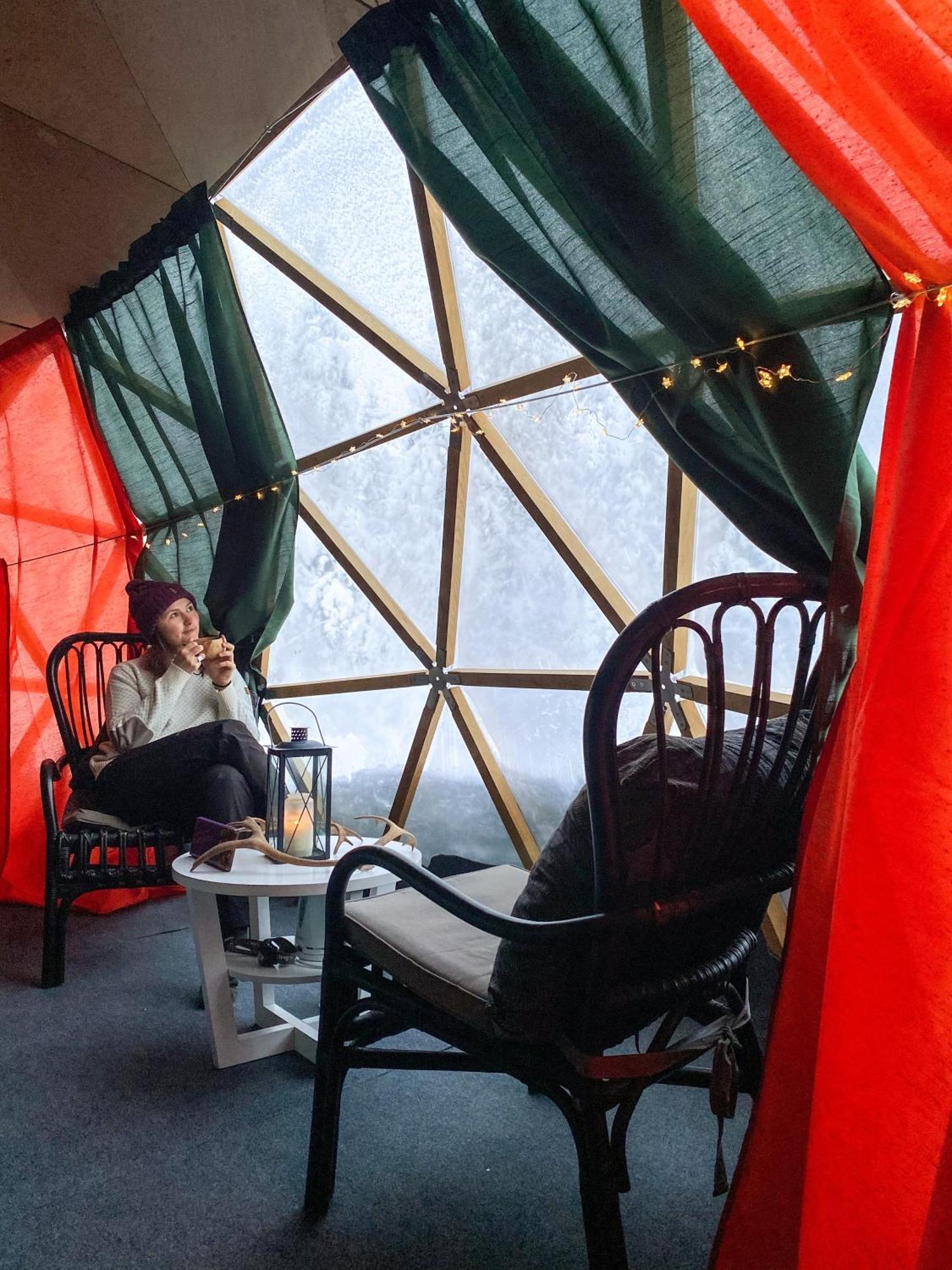 Aurora Igloo Fireplace-Heated Tents In A Secret Forest With Private Jacuzzi And Shared Sauna Bathroom And Dog Friendly Rovaniemi Exterior foto